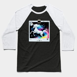 Unicorn Polaroid Baseball T-Shirt